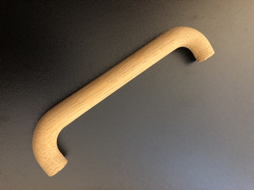 Greep massief eiken hout ongelakt OP=OP