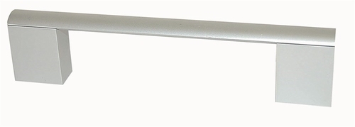 B019 Greep afst.128mm/L.153mm Aluminium Mat