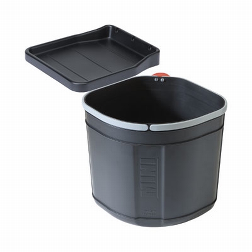 Franke Sorter Mini 17 liter afvalemmer zwart.