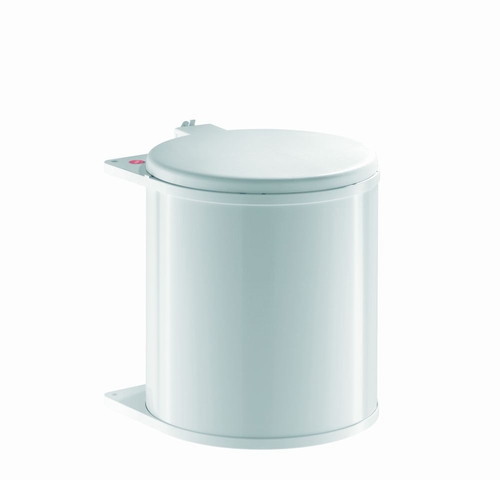 Hailo Big-Box 15 liter afvalemmer wit.