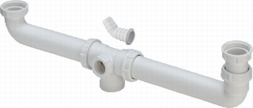 Sifonverbinding dubbele bakken