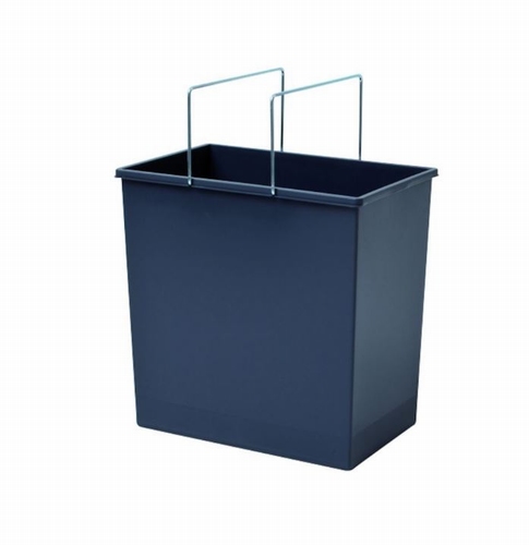 Hailo 1 x 24 liter - 350 mm hoog Donker grijs