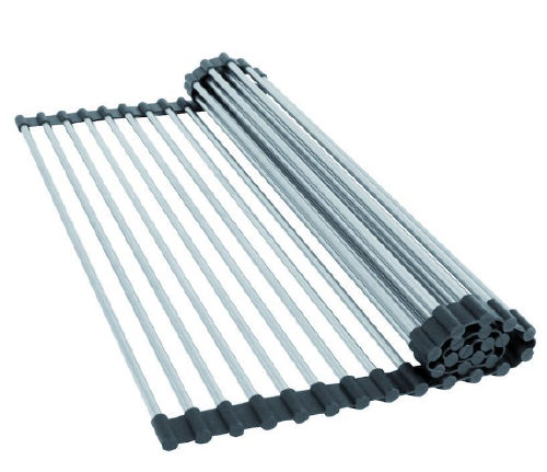 Oprolbaar afdruiprek (bxdxh): 468 x 420 x 9 mm.
