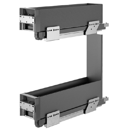Uittrek element voor 150mm kasten