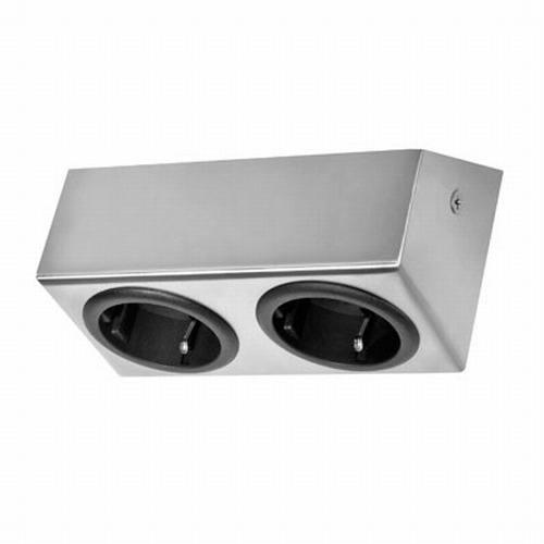 Alba contactdozen rvs.