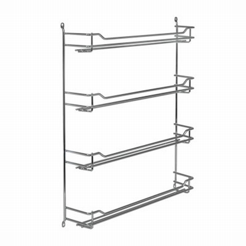Kruidenrek voor 4x6 potjes chroom