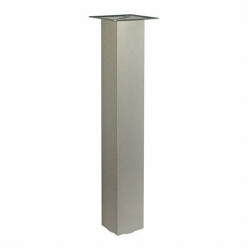 Tafelpoot Ursus inox-look.
