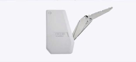 FREEflap mini type A (L+R) 107°  LICHTGRIJS