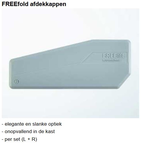 Freefold beslag Kessebohmer fronthoogte 1000 tot 1040 mm