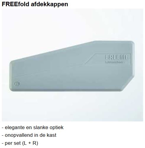 Freefold beslag Kessebohmer fronthoogte 520 tot 590 mm