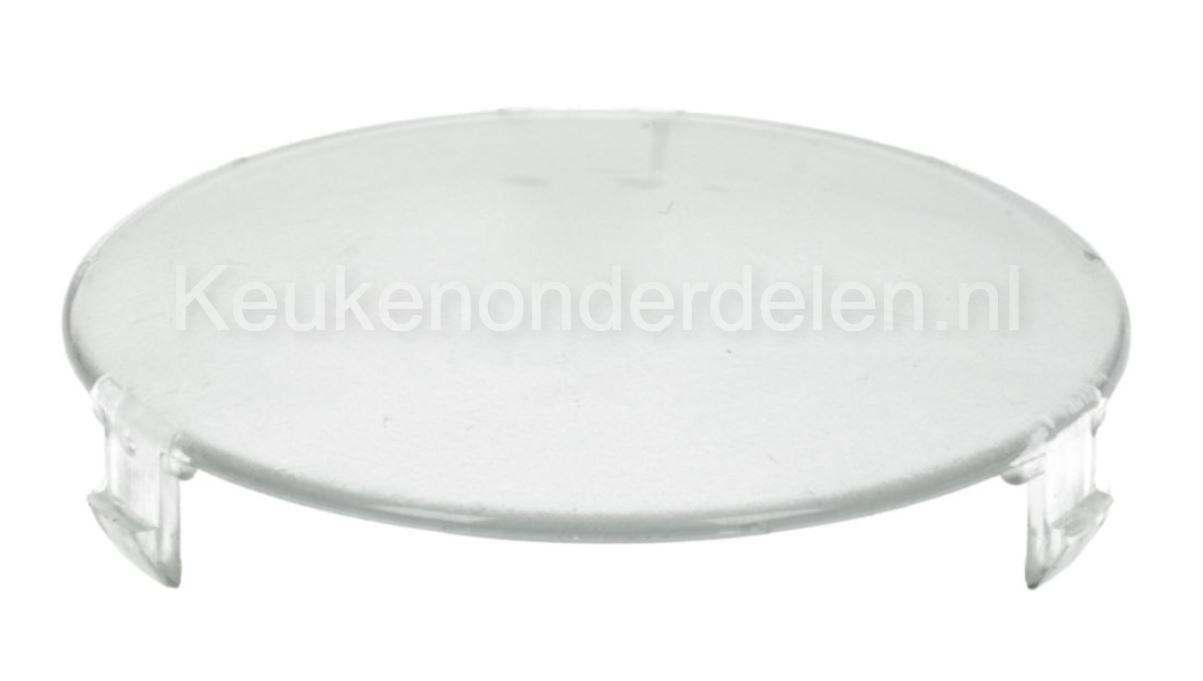 Glaasje (van verlichting) afzuigkap