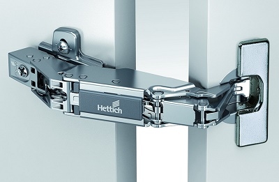 Hettich scharnier 165° ø 35mm incl. grondplaat (clip) OP=OP