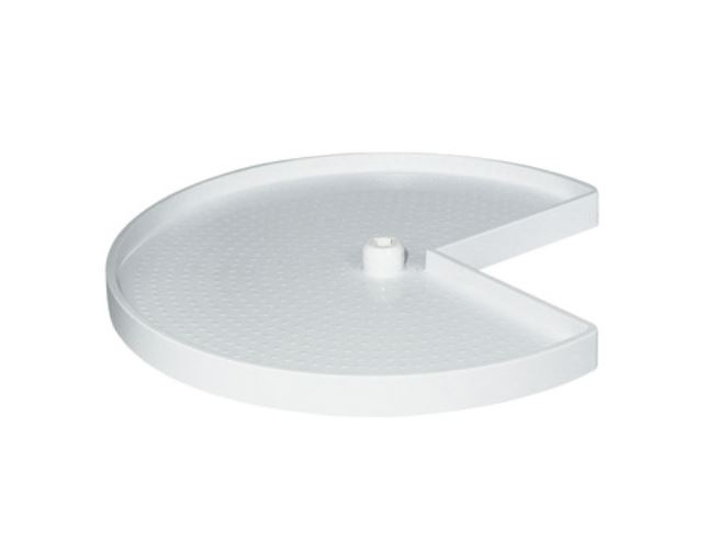 Hoekoplossing hoekkast 90x90 3/4 maan WIT compl. diam.82cm