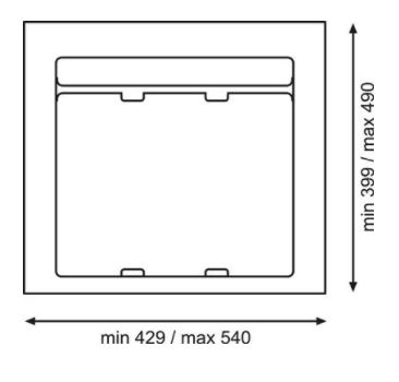 Ladeafvalsysteem XL LINE K.600 MM H.277 MM26 L +11 L