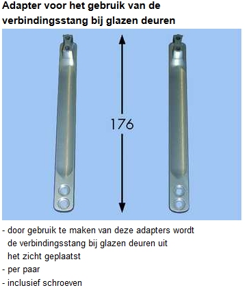 Liftbeslag Verticale opklapschaar type Vela 44