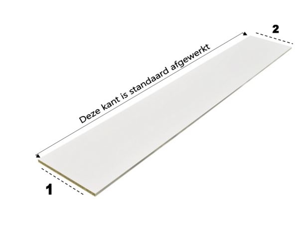 Plint hoogte 14,5 cm tot 19 cm (Alleen af te halen)