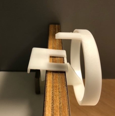 Universele plintklem UNI Klips in kunststof (5 st)